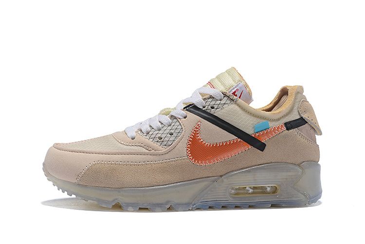 OFF White x Nike Air Max 90 Desert Ore OW Hombre y Mujer