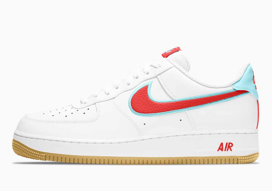 Nike Air Force 1 07 LV8 Chile Red Hombre