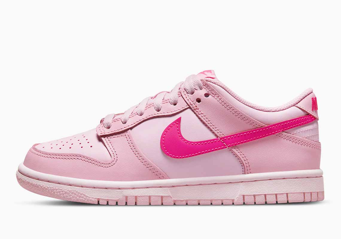 Nike Dunk Low Triple Rosa Mujer DH9765-600