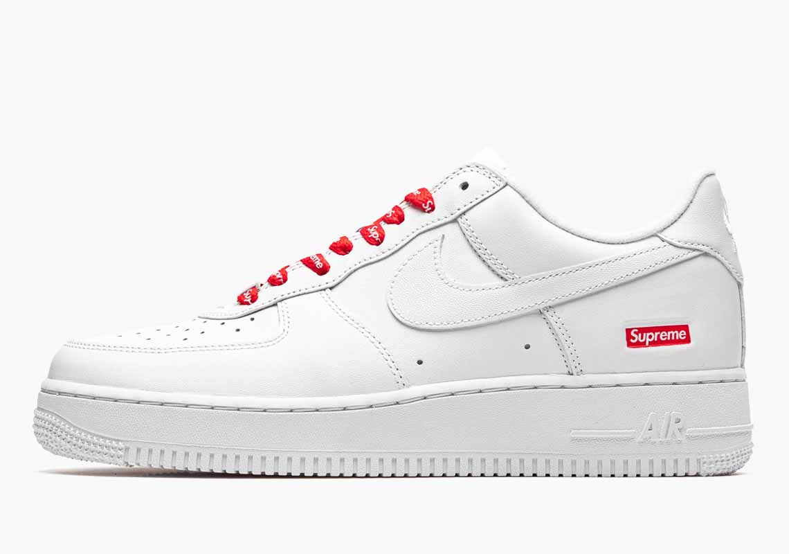 Supreme x Nike Air Force 1 07 Hombre y Mujer