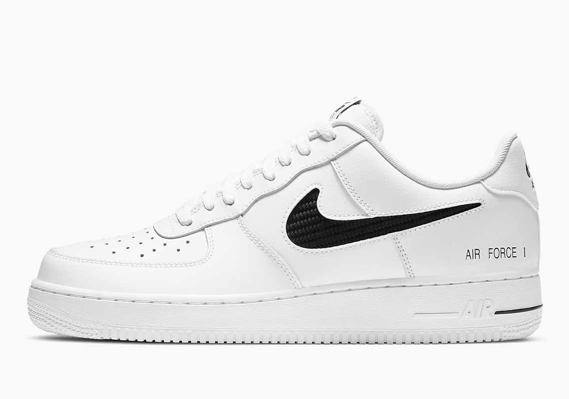 Nike Air Force 1 Low Cut Out Swoosh Hombre y Mujer