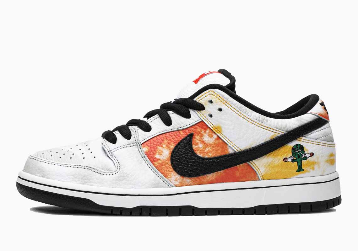 Nike SB Dunk Low Pro QS Raygun White Tie-Dye Hombre y Mujer