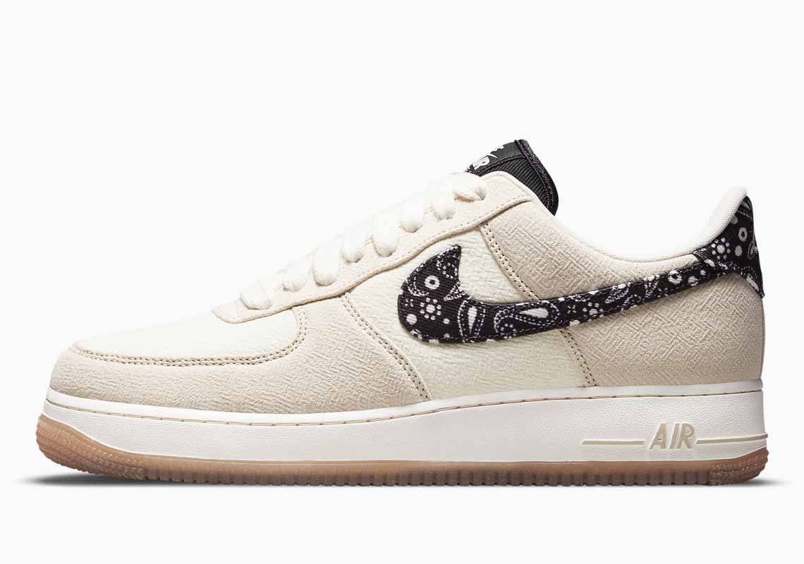 Nike Air Force 1 07 LV8 Paisley Swoosh Hombre y Mujer DJ4631-200