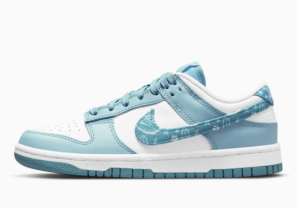 Nike Dunk Low Azules Paisley Hombre y Mujer DH4401-101
