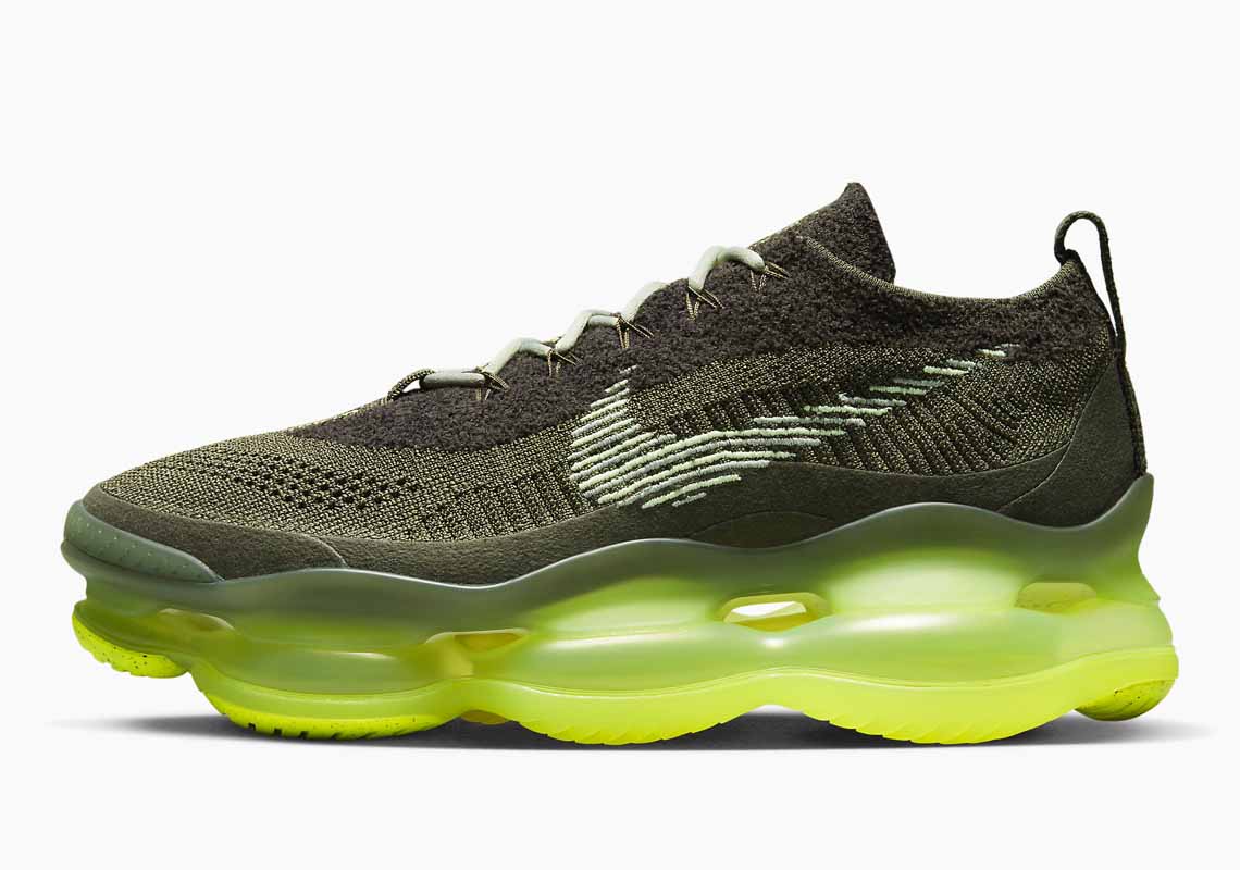 Nike Air Max Scorpion Flyknit Hombre y Mujer “Barely Volt” DJ4701-300