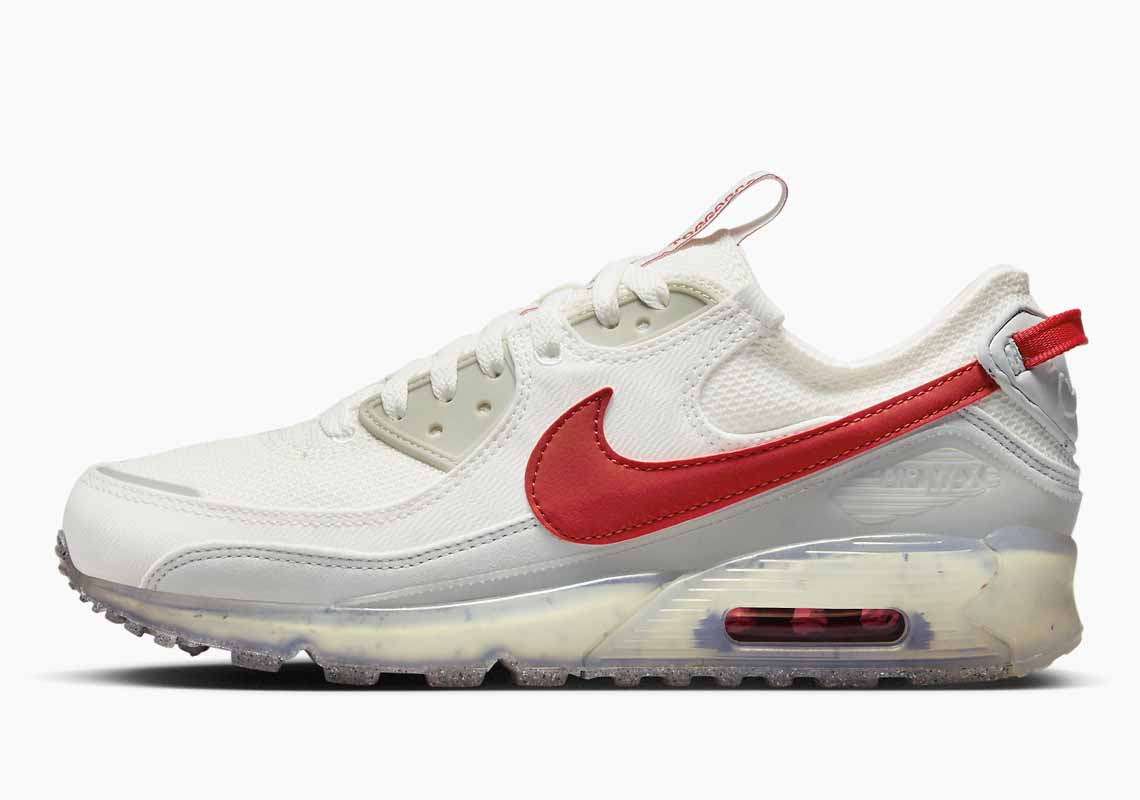 Nike Air Max 90 Terrascape Hombre y Mujer “Summit White Red Clay” DQ3987-100