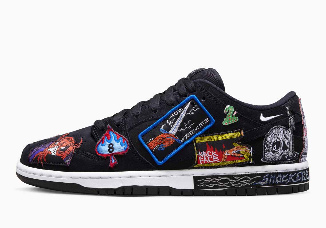 Nike SB Dunk Low Pro x Neckface Negras Hombre y Mujer DQ4488-001