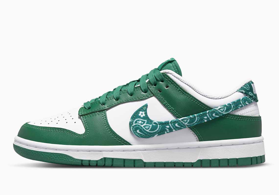 Nike Dunk Low Essential Paisley Pack Verde Hombre y Mujer DH4401-102
