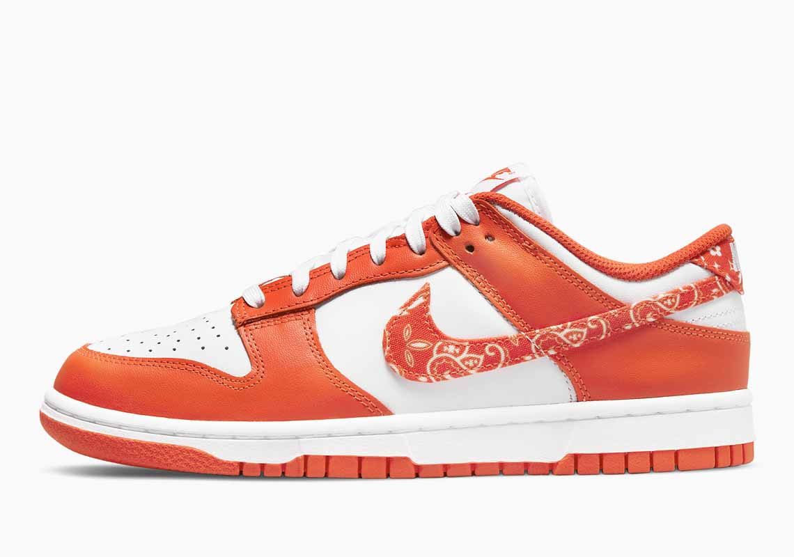 Nike Dunk Low Essential Paisley Pack Naranja Hombre y Mujer DH4401-103